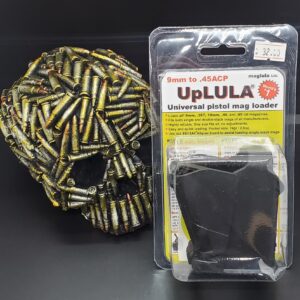 UpLULA – 9mm to 45ACP universal pistol mag loader - Black